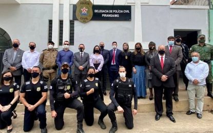 Polícia Civil inaugura nova delegacia no município de Piranga
