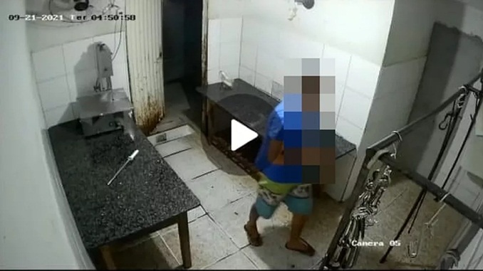 Foragido da Justiça é preso depois de furtar açougue em Arinos