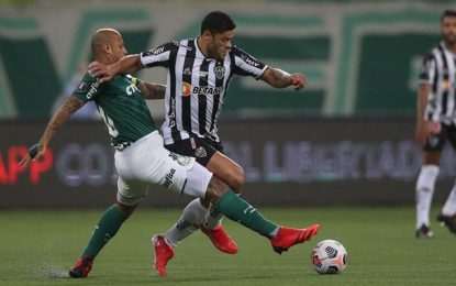 Palmeiras e Atlético-MG empatam sem gols no 1º jogo da semi-final