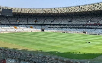 Gramado do Mineirão passa por melhorias em período sem partidas