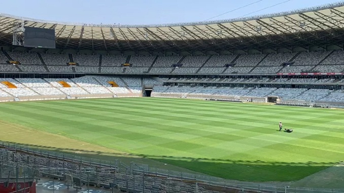 Gramado do Mineirão passa por melhorias em período sem partidas