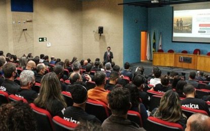 13° Departamento inaugura delegacia em São Tiago e participa de reunião de alinhamento estratégico