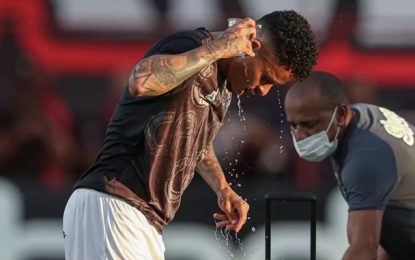 Atlético enfrentará Fortaleza com dois meias pendurados e sem trunfo da zaga