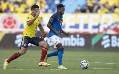 No Estádio Monumental, em Barranquilla, Brasil e Colômbia ficam no 0 a 0