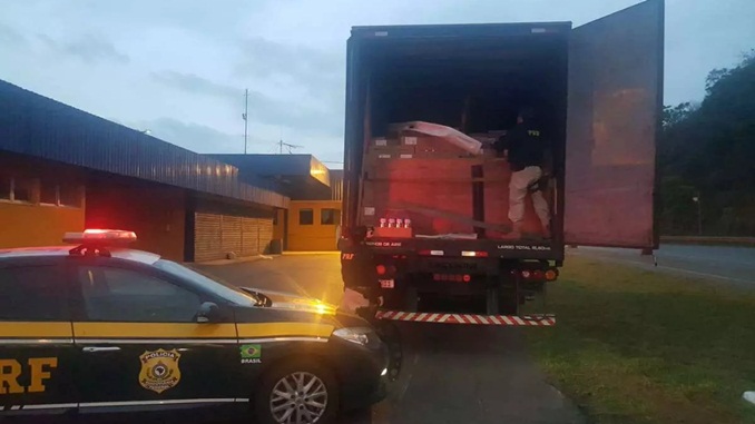 Carga roubada avaliada em R$ 450 mil é recuperada em Sete Lagoas