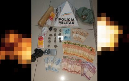 Homem é preso suspeito de envolvimento com tráfico de drogas em Barbacena