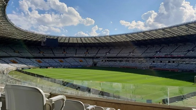 Liberado 50% da capacidade total de público nos estádios de Belo Horizonte