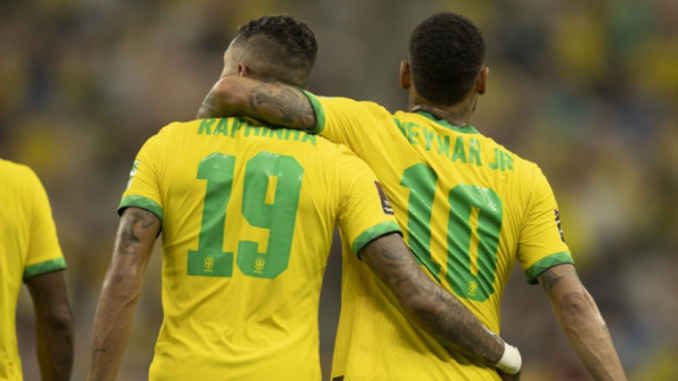 Brasil goleia o Uruguai em Manaus pelas eliminatórias Copa do Mundo FIFA 2022